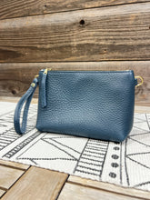 Load image into Gallery viewer, Denim Blue Bullhide