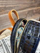 Load image into Gallery viewer, Midnight Blue Embossed Gator