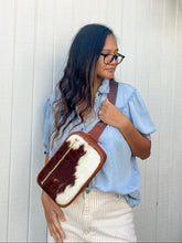 Load image into Gallery viewer, Brown & White Hair on Hide