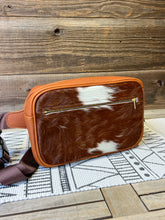 Load image into Gallery viewer, Dark Brown & White Hair on Hide