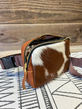 Load image into Gallery viewer, Brown & White Hair on Hide