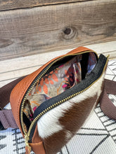 Load image into Gallery viewer, Brown & White Hair on Hide