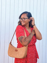 Load image into Gallery viewer, Embossed Ostrich in Coffee Brown