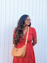 Load image into Gallery viewer, Embossed Ostrich in Coffee Brown