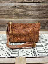 Load image into Gallery viewer, Embossed Ostrich in Hot Cocoa
