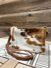Load image into Gallery viewer, Hair on Hide Brown &amp; White
