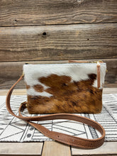 Load image into Gallery viewer, Hair on Hide Brown &amp; White
