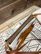 Load image into Gallery viewer, Hair on Hide Brown &amp; White
