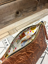 Load image into Gallery viewer, Embossed Garden Roses in Hot Cocoa
