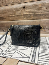 Load image into Gallery viewer, Embossed Spanish Lace in Classic Black
