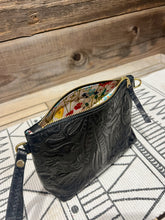 Load image into Gallery viewer, Embossed Spanish Lace in Classic Black
