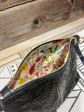 Load image into Gallery viewer, Embossed Spanish Lace in Classic Black
