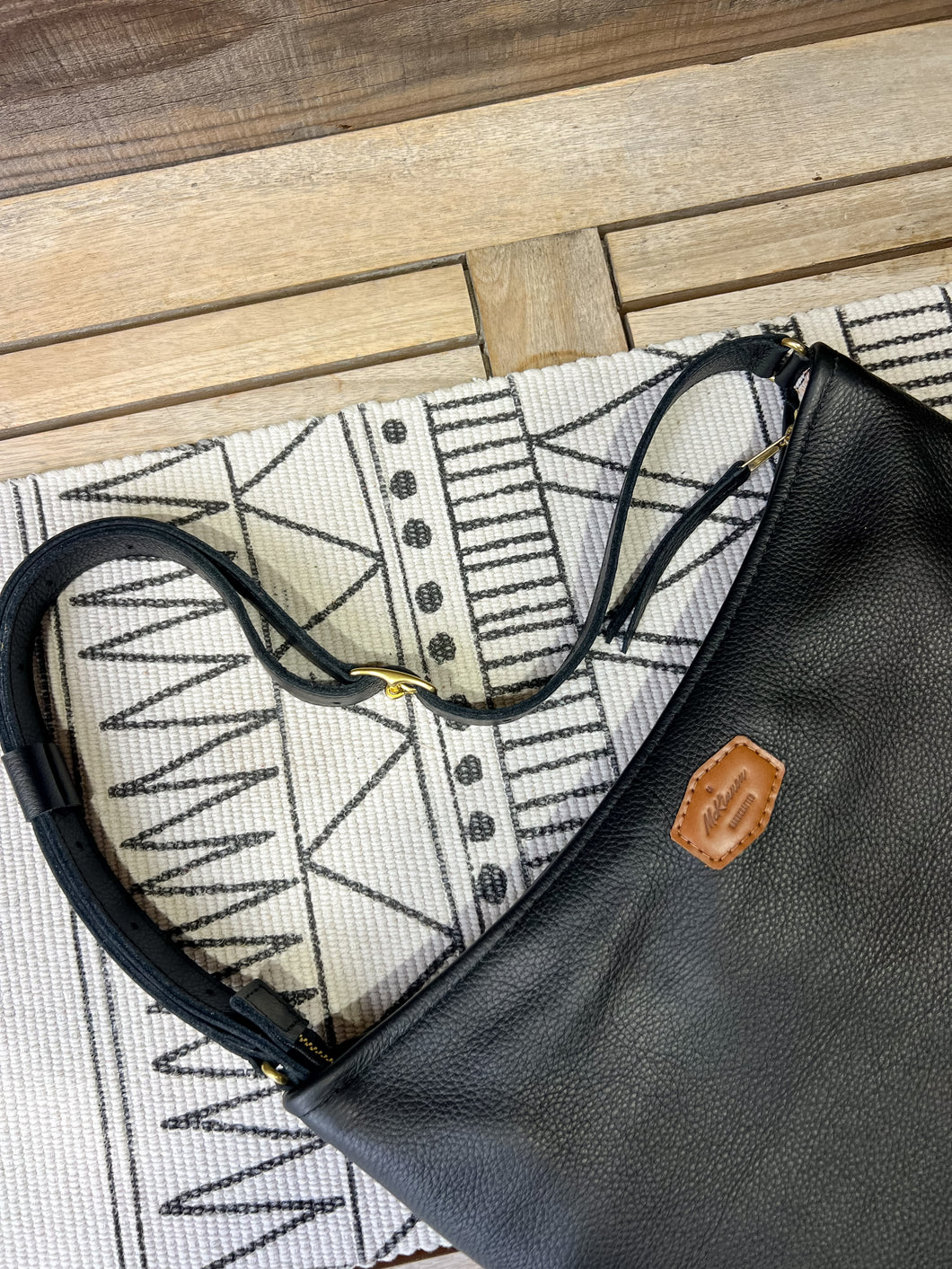 Pebbled Classic Black