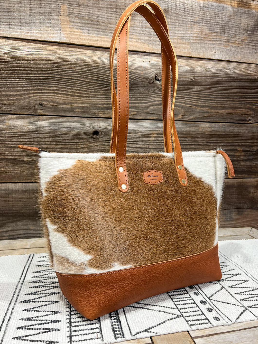 Hair on Hide Tan Brown