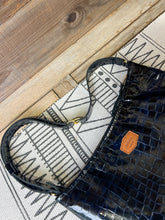 Load image into Gallery viewer, Midnight Blue Embossed Gator
