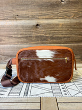 Load image into Gallery viewer, Dark Brown &amp; White Hair on Hide
