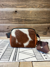 Load image into Gallery viewer, Brown &amp; White Hair on Hide
