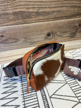 Load image into Gallery viewer, Brown &amp; White Hair on Hide
