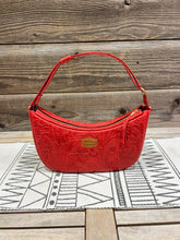 Load image into Gallery viewer, Embossed Spanish Lace (Scarlett Red)

